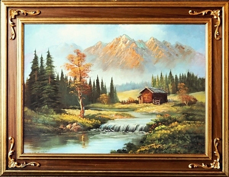 Картина 27467 Centro Arte  в красивых деревянных рамах купить в Москве - spaziodecor.ru