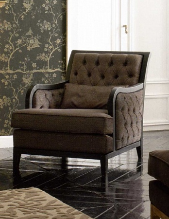 Кресло 21363 Spini Дерево, ткань из Италии в наличии и на заказ в Москве - spaziodecor.ru